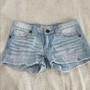 Big Star Faded Blue Jean Shorts